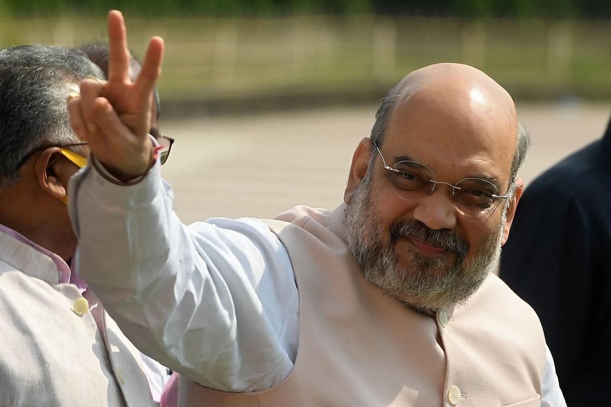 Home Minister Amit Shah. Credit: AFP