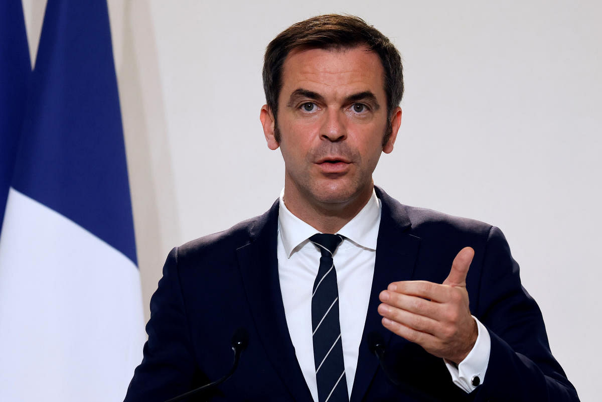 French Health Minister Olivier Veran. Credit: Reuters