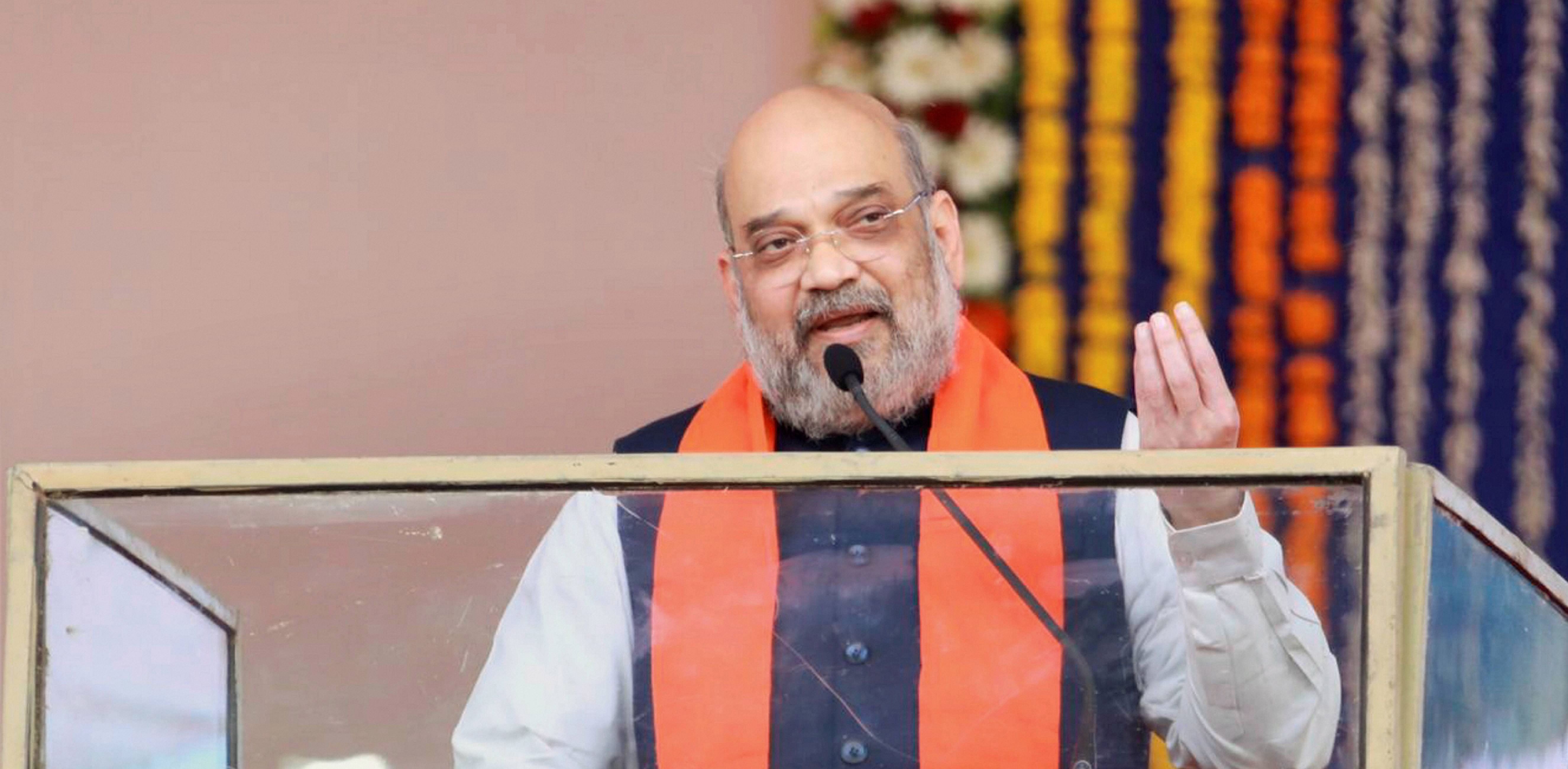 Shah meeting alliance partners is also an indication that the BJP may want to continue with the coalition cobbled up for the 2019 polls though it might invite a few more parties to its fold. Credit: PTI