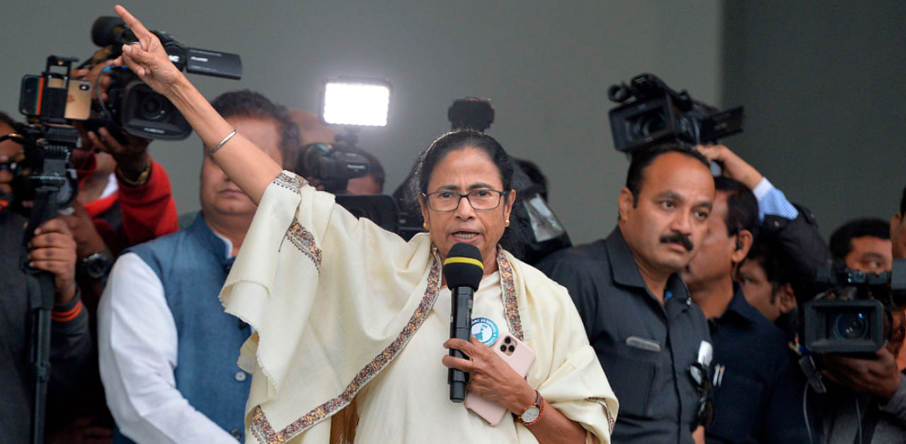 West Bengal Chief Minister Mamata Banerjee. Credit: AFP File Photo