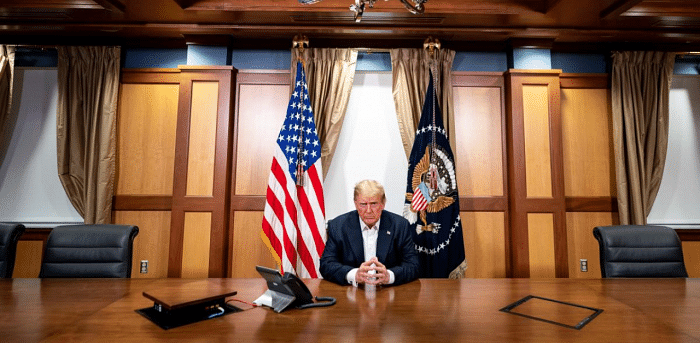 US Presidenti Donald Trump. Credit: AFP