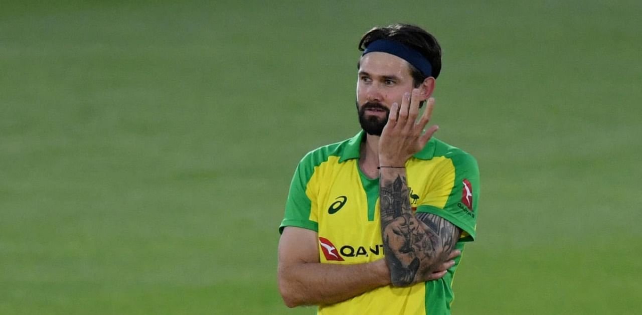 Fast bowler Kane Richardson withdrew from Australia's limited-overs squad to face India to stay with his wife and newborn son. Credit: Reuters Photo