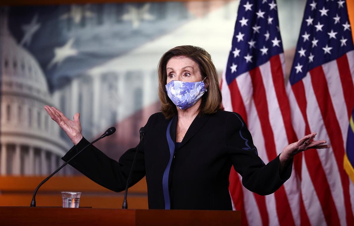 US Speaker of the House of Representatives Nancy Pelosi. Credit: Reuters
