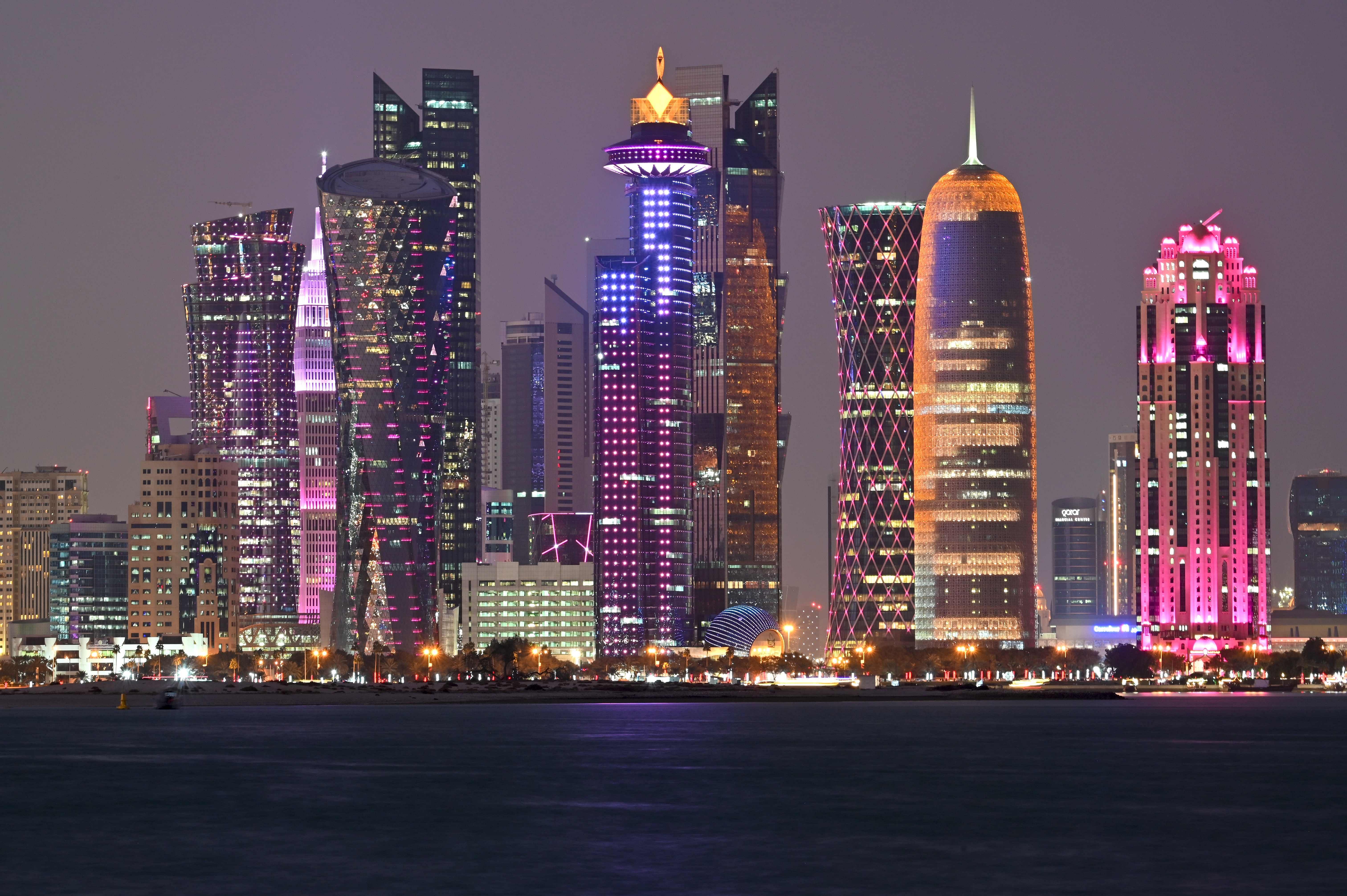 Qatar has marketed its opulent skyscraper hotels as a jewel in its World Cup crown. Credit: AFP Photo