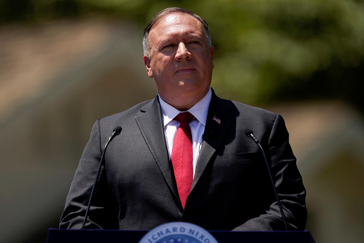 US Secretary of State Mike Pompeo. Credit: Reuters
