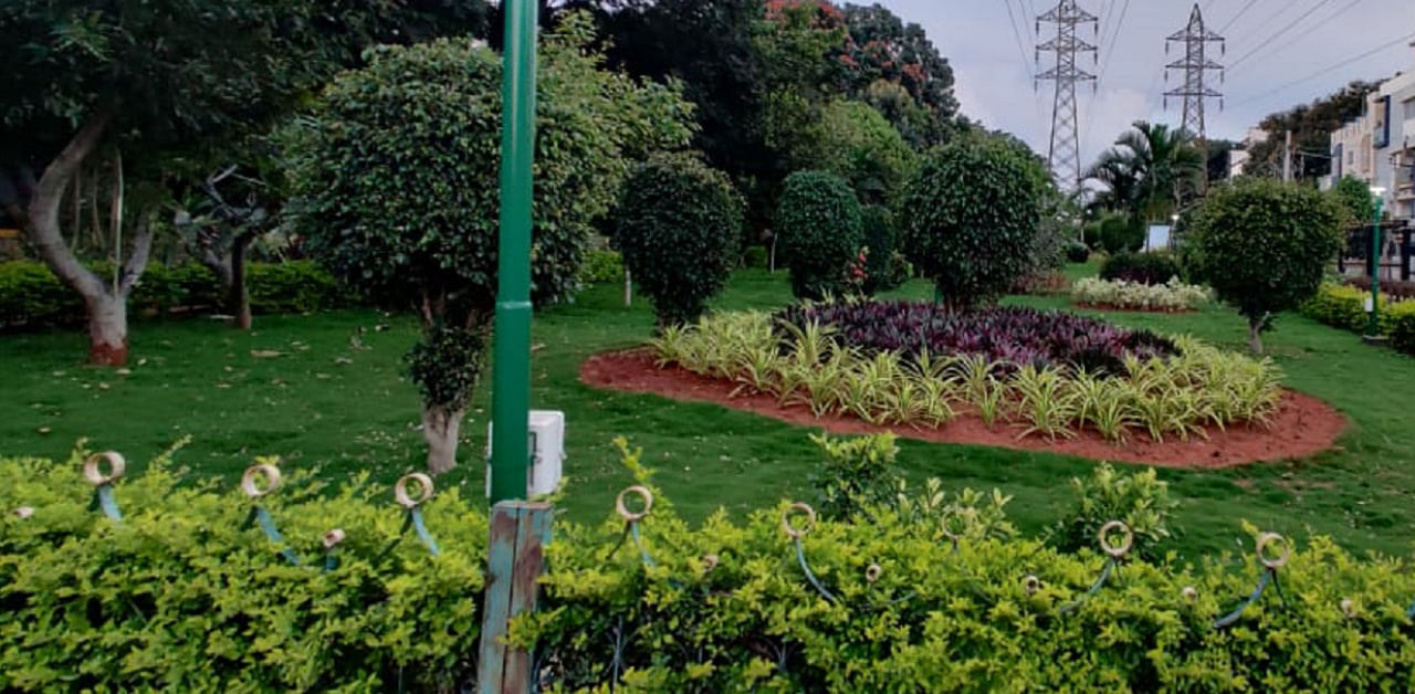 Vijayanagar Garden. Credit: DH File Photo