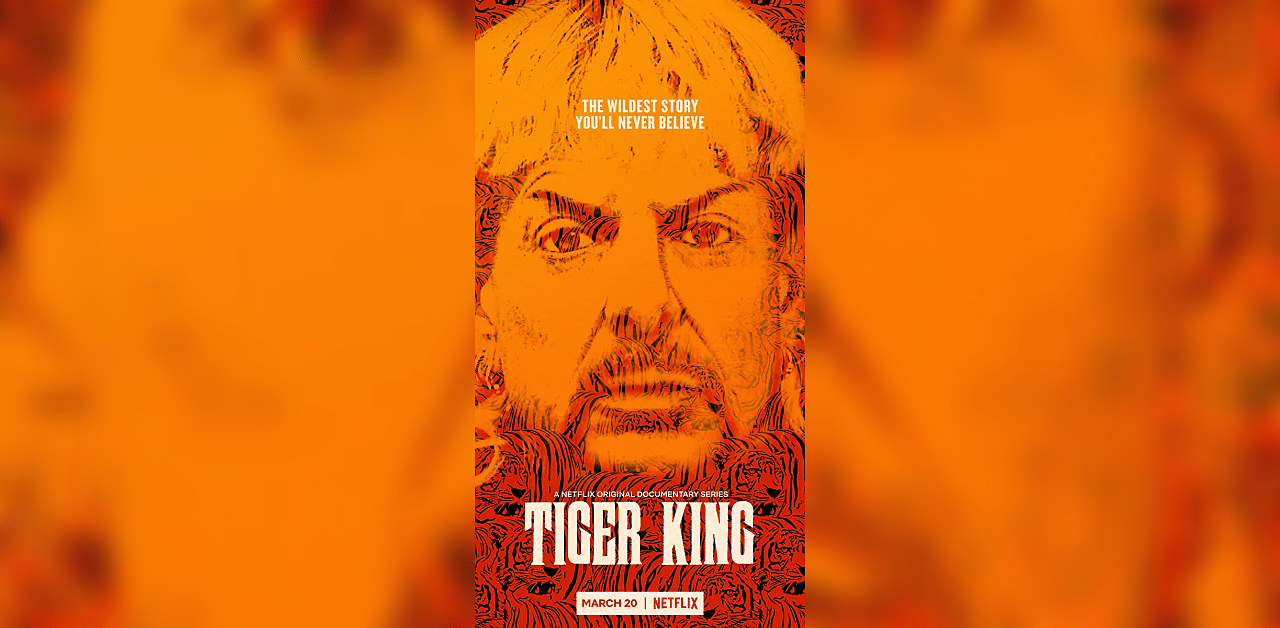 The official poster of Netflix's 'Tiger King'. Credit: IMDb