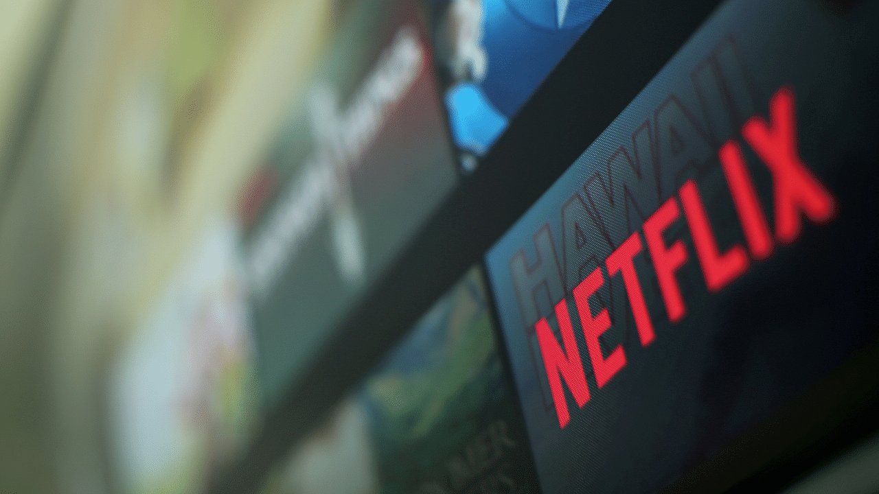 The Netflix logo is pictured on a television. Credit: Reuters Photo
