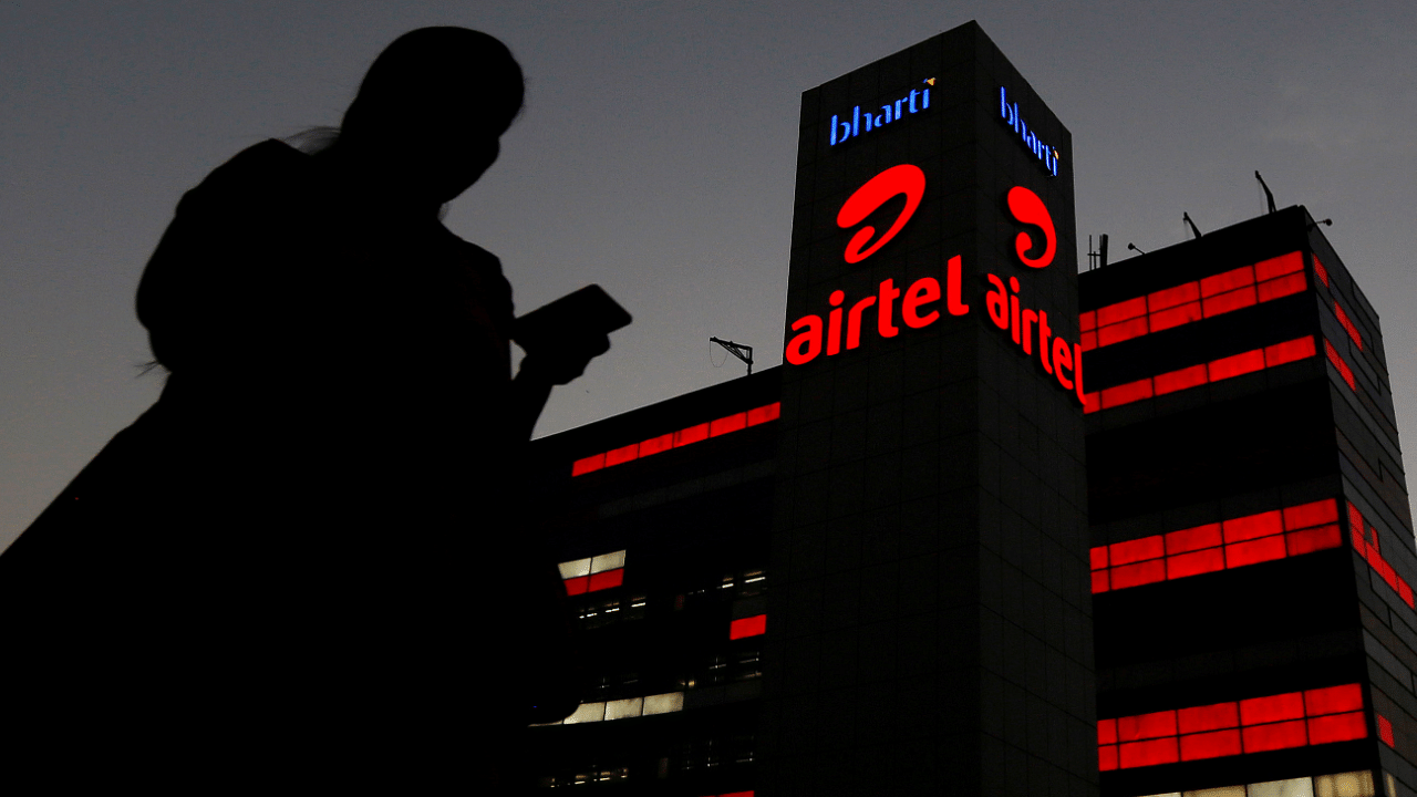 Airtel logo. Credit: Reuters Photo