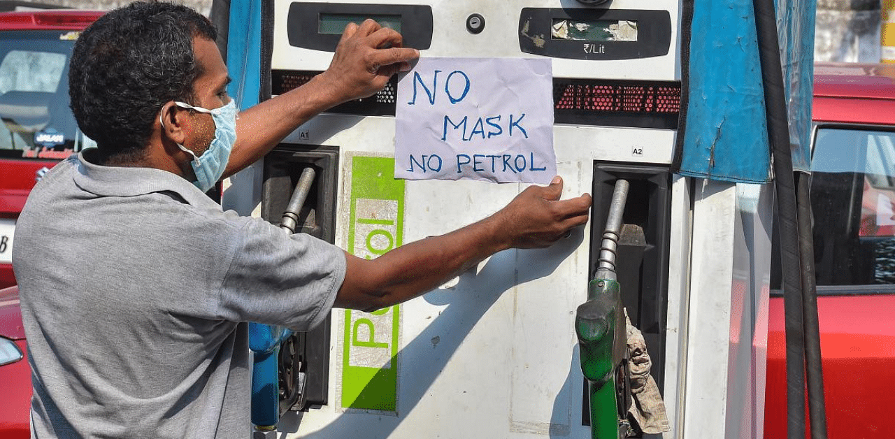 This is the first revision in petrol prices since September 22. Diesel rates hadn't changed since October 2. Credit: PTI Photo