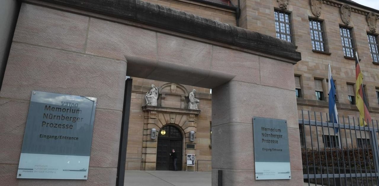 "Memorium Nuremberg Trials" in Nuremberg, southern Germany. Credit: AFP Photo