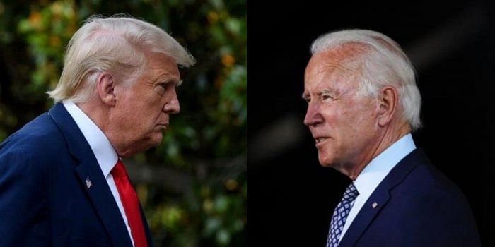 US President Donald Trump and Democratic President-elect Joe Biden. Credit: AFP Photo