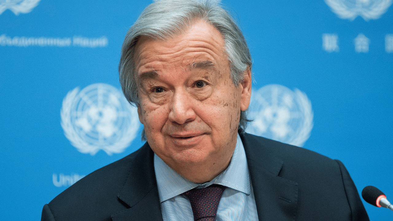 United Nations Secretary-General Antonio Guterres. Credit: Reuters Photo