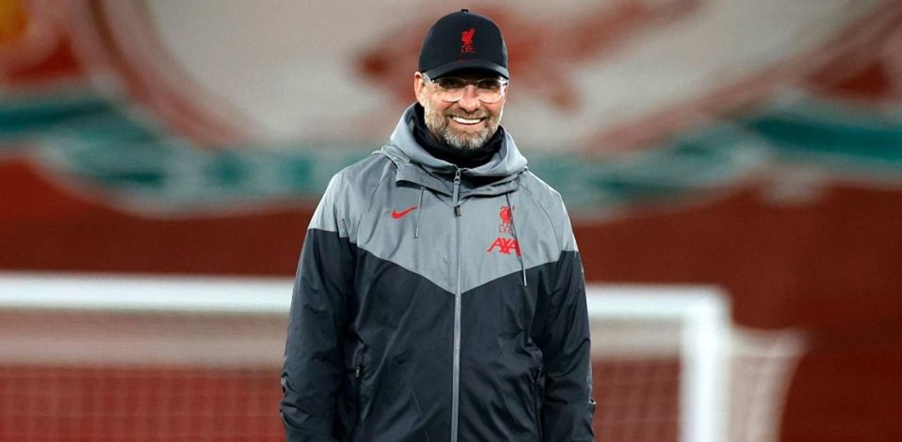 Liverpool's German manager Jurgen Klopp. Credit: AFP Photo