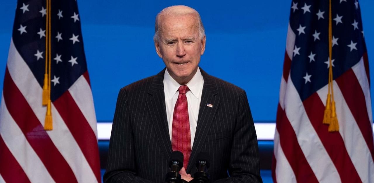 US President-elect Joe Biden. Credit: AFP Photo
