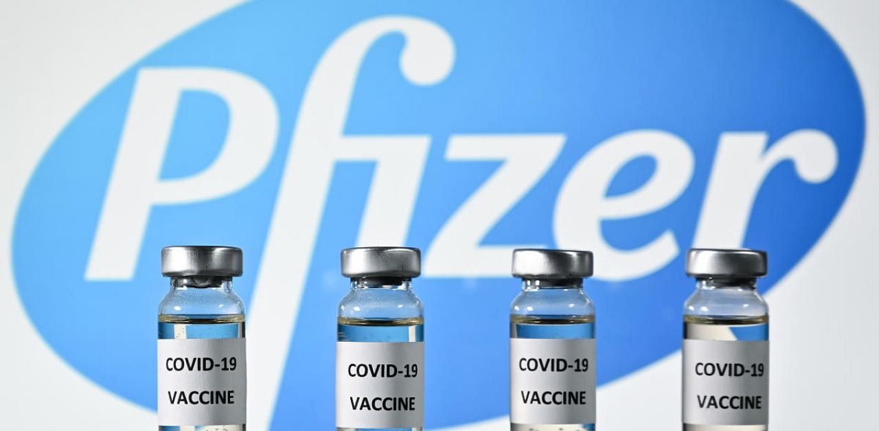 Pfizer's Covid-19 vaccine. Credit: AFP Photo