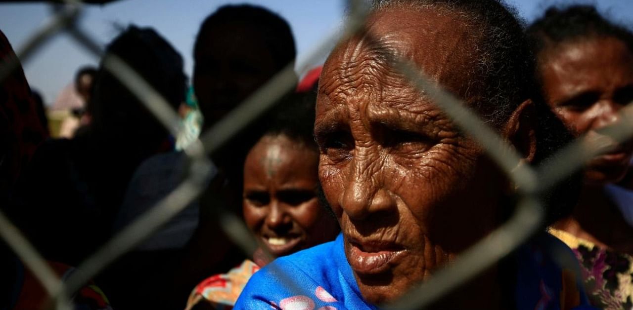 Conflict in Ethiopia's Tigray region has left some 2.3 million children in urgent need of assistance and thousands more at risk in refugee camps. Credit: AFP Photo
