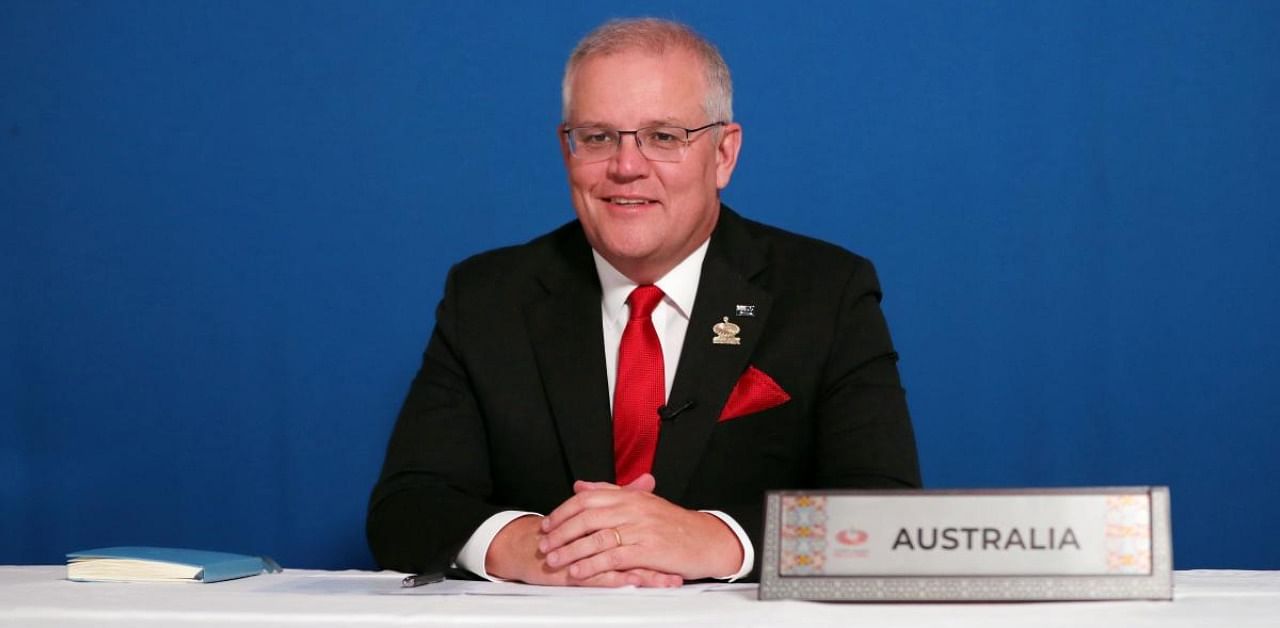 Australia's Prime Minister Scott Morrison. Credit: AFP Photo