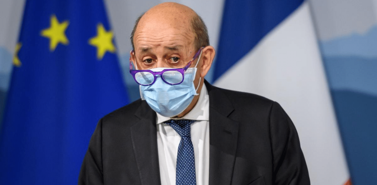 French Foreign Minister Jean-Yves Le Drian. Credit: AFP Photo