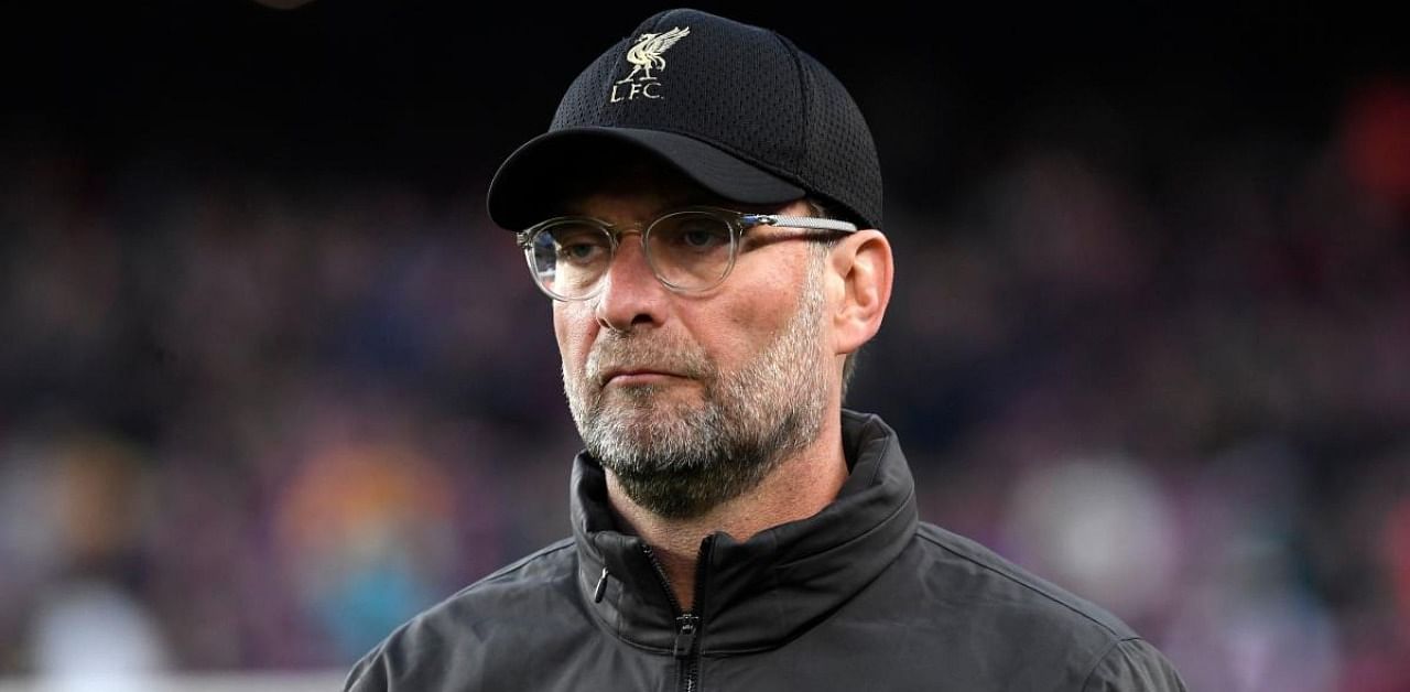 Liverpool's German coach Jurgen Klopp. Credit: AFP Photo