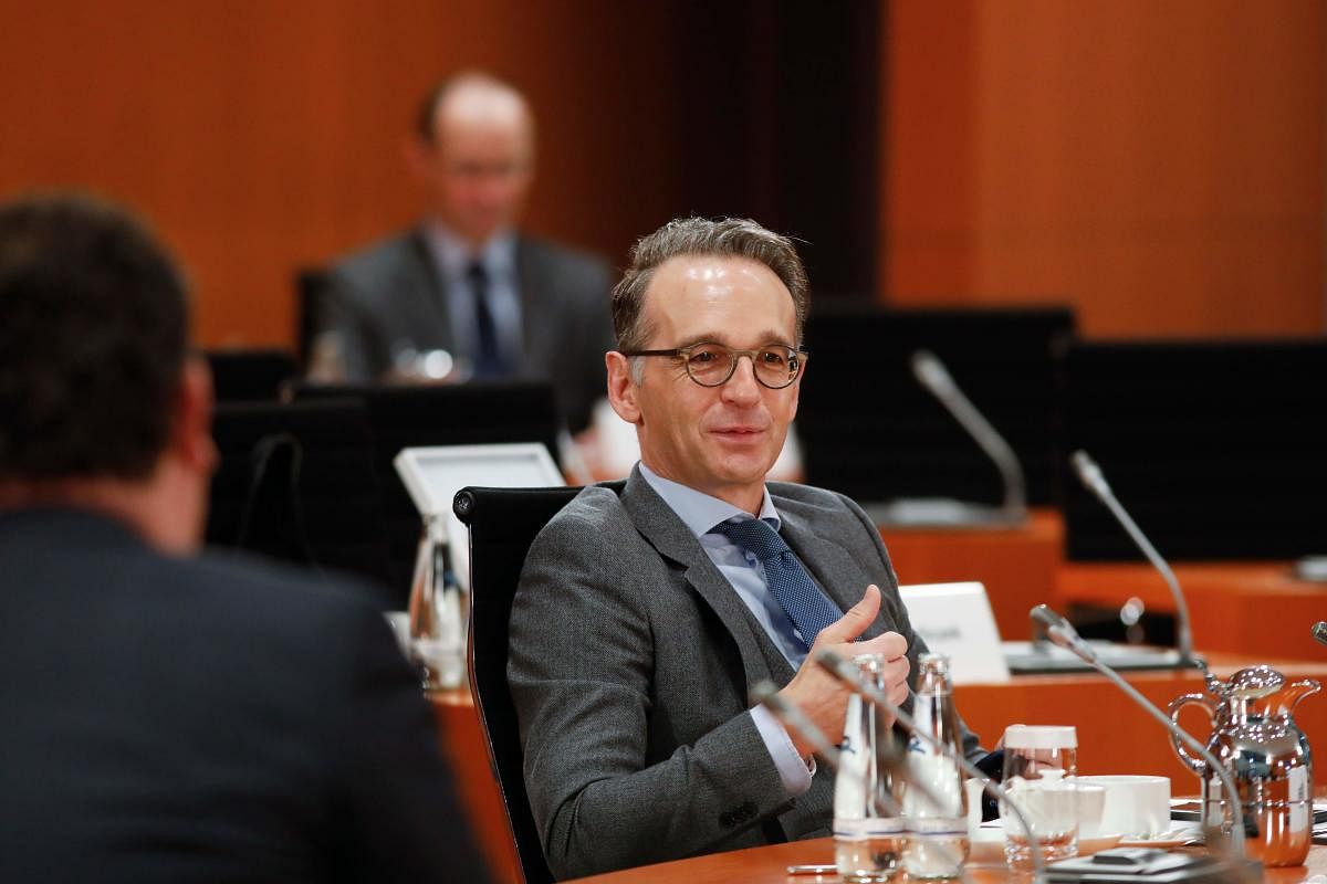 German Foreign Minister Heiko Maas. Credit: AFP