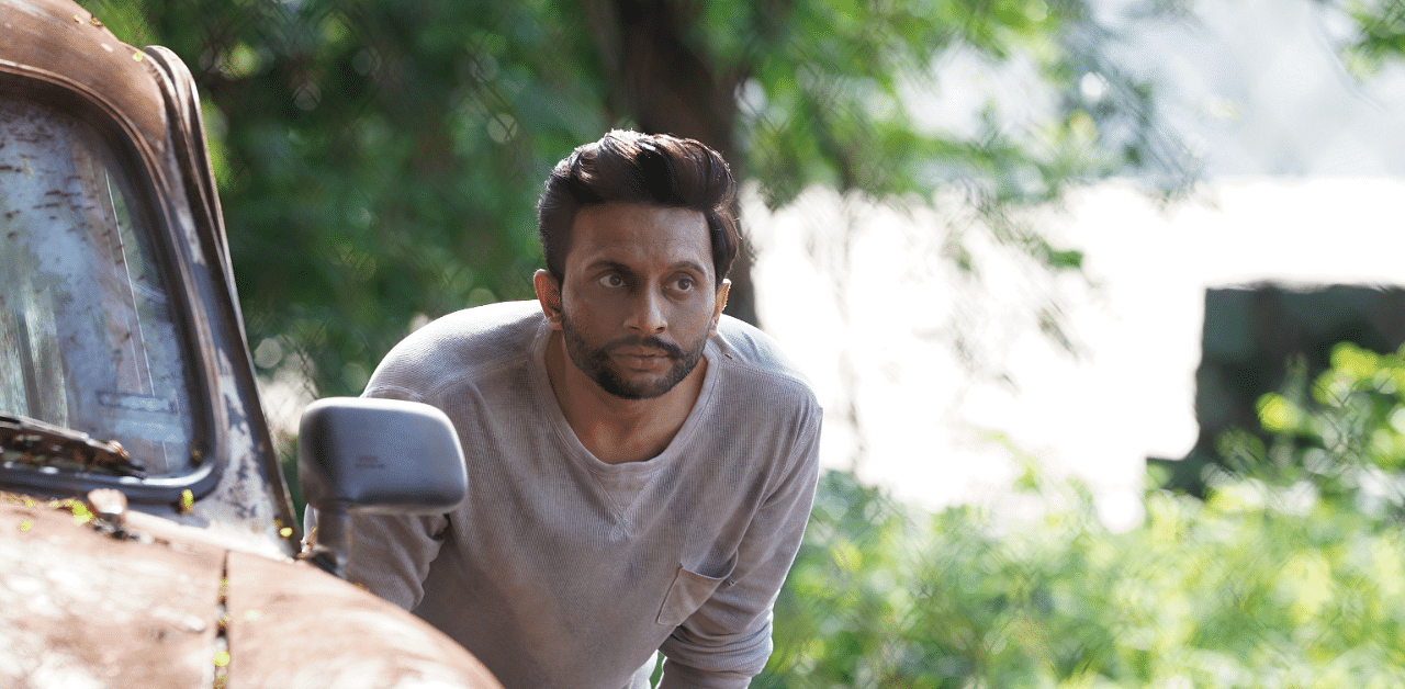 Actor Mohammed Zeeshan Ayyub  in a still from 'A Simple Murder'. Credit: PR Handout