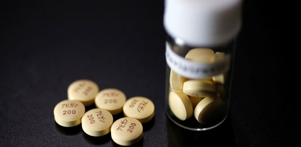 Antiviral medication Favipiravir. Credit: Reuters Photo