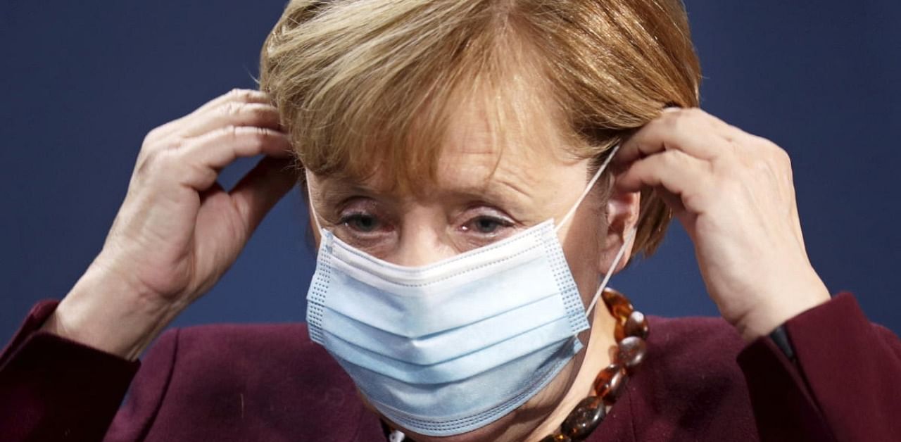 German chancellor Angela Merkel. Credit: AP/PTI Photo