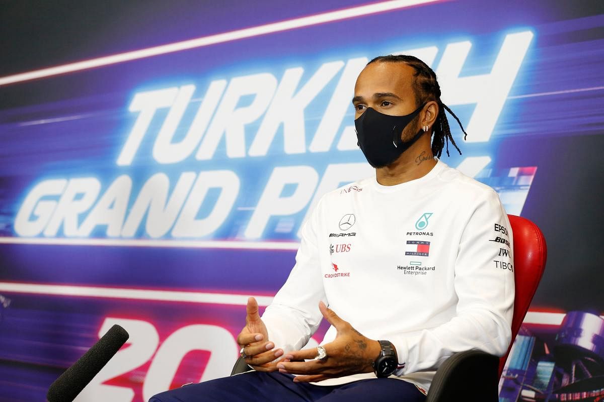 Lewis Hamilton. Credit: AFP