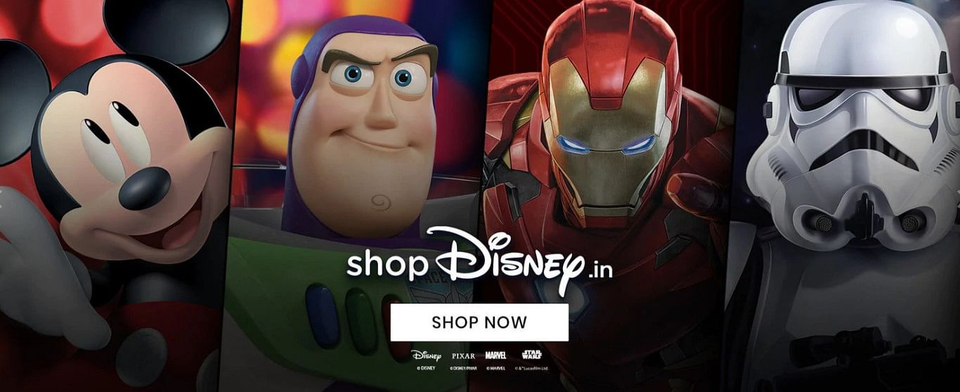 ShopDisney online store launched in India. Credit: ShopDisney website