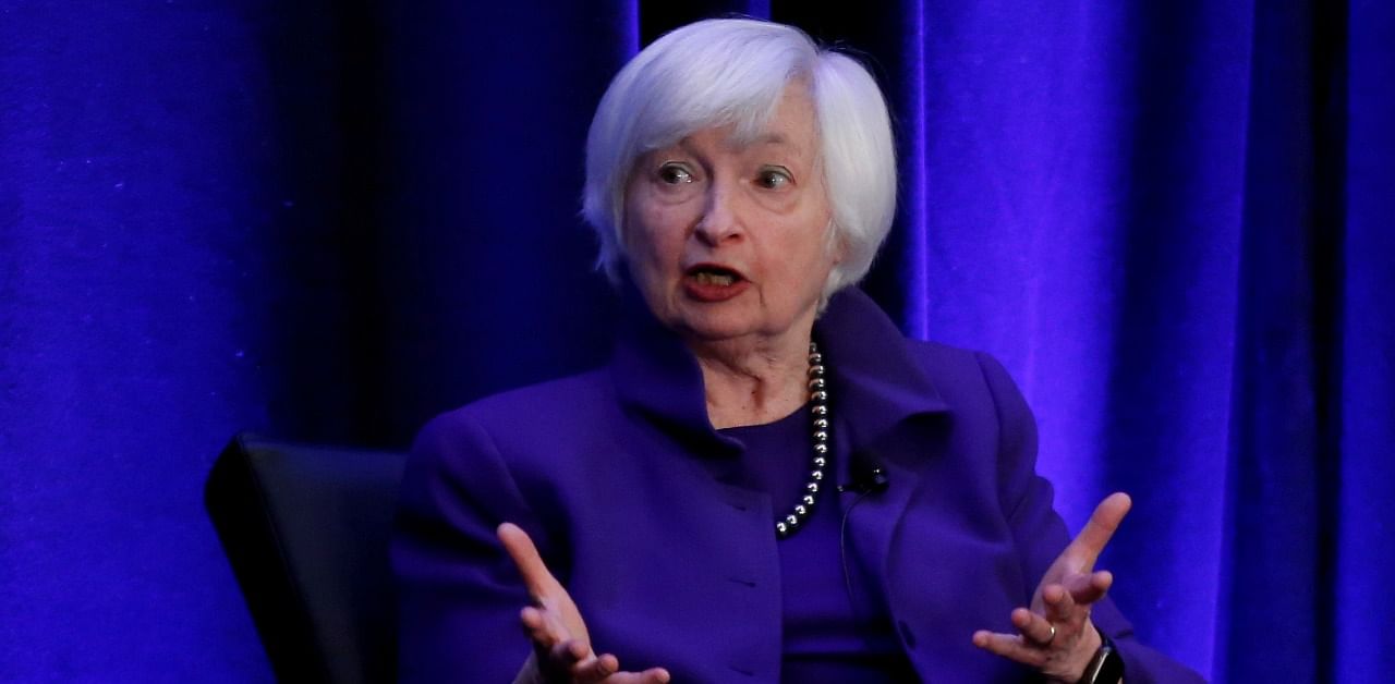 Former Federal Reserve Chair Janet Yellen. Credit: Reuters Photo