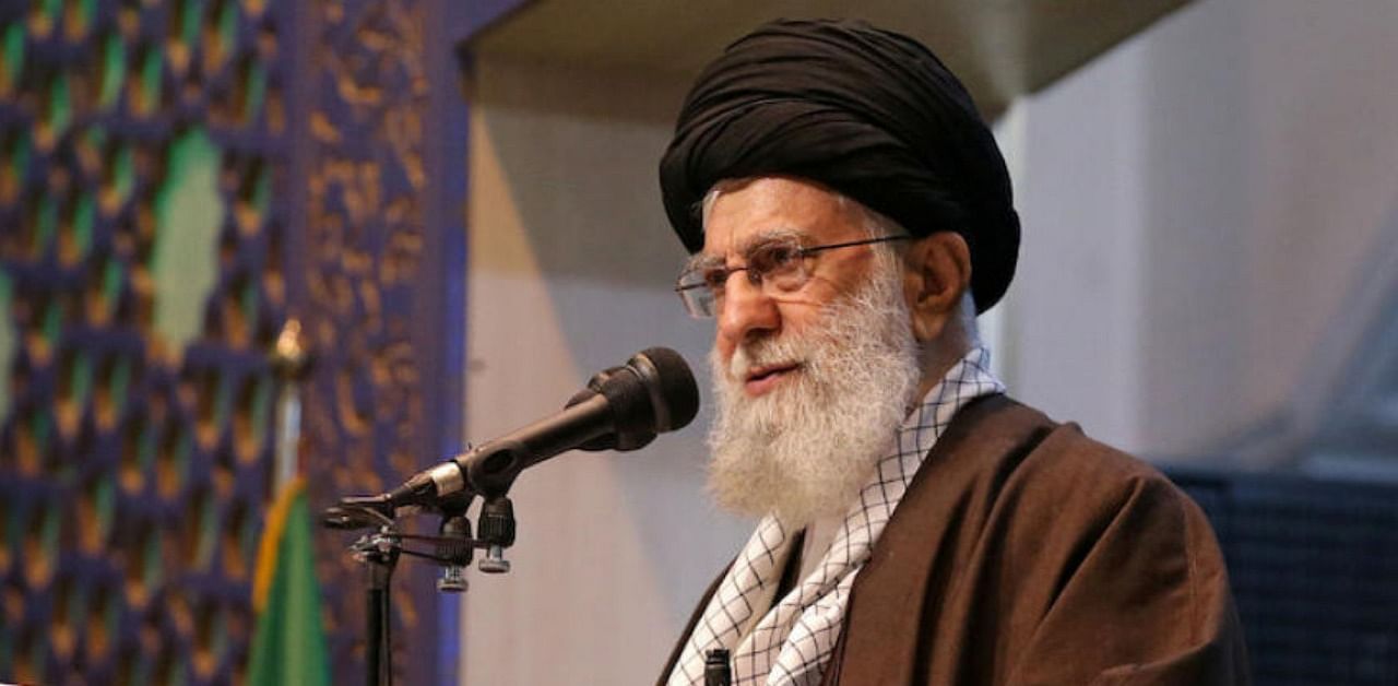 Ayatollah Ali Khamenei. Credit: Reuters file photo.