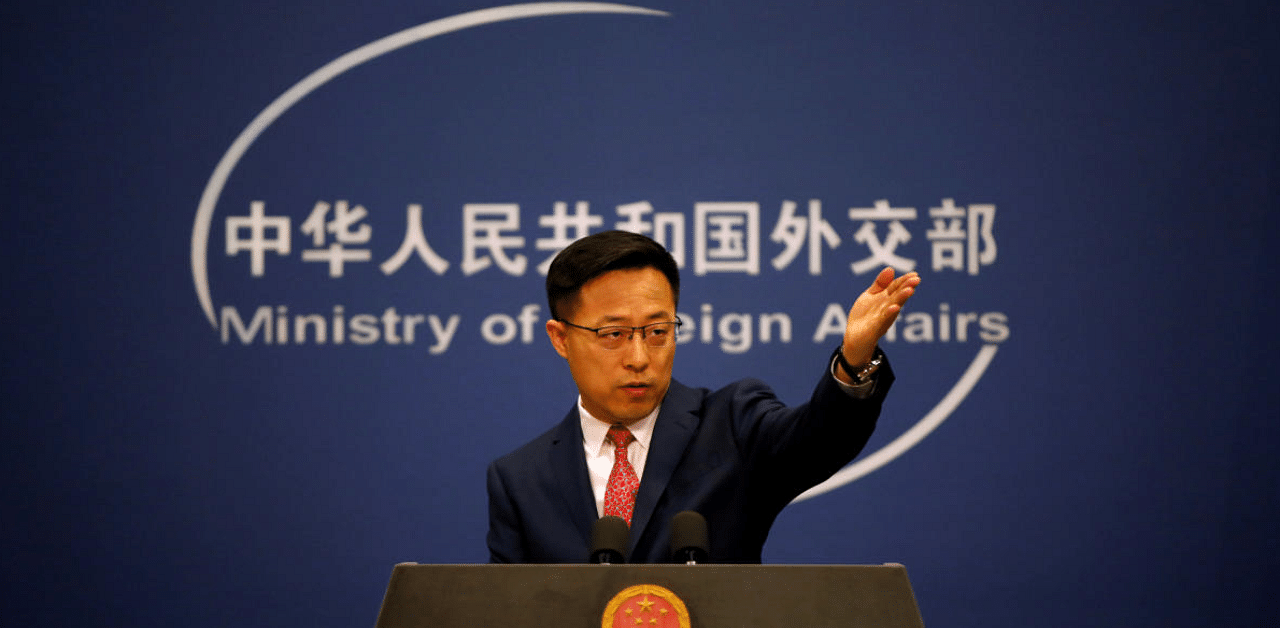 : Chinese Foreign Ministry spokesman Zhao Lijian. Credit: Reuters Photo