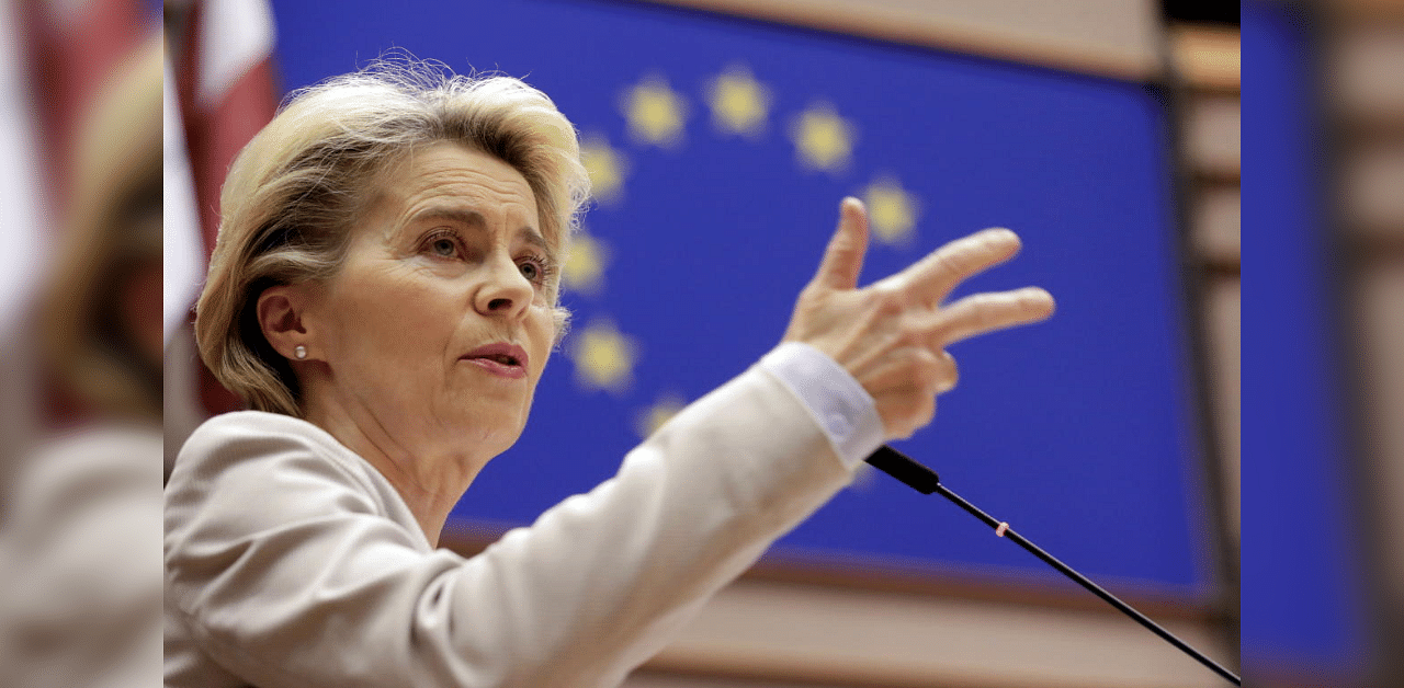 European Commission President Ursula Von Der Leyen. Credit: Reuters Photo