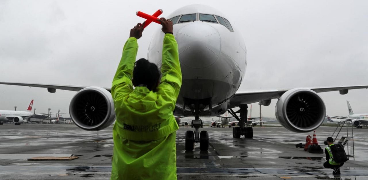 Last year, airlines carried 4.5 billion passengers. An estiLast year, airlines carried 4.5 billion passengers. An estimate of 1.8 billion plunge is expected this year. Credit: Reuters Photomate of 1.8 billion plunge is expected. Credit: Reuters Photo this year