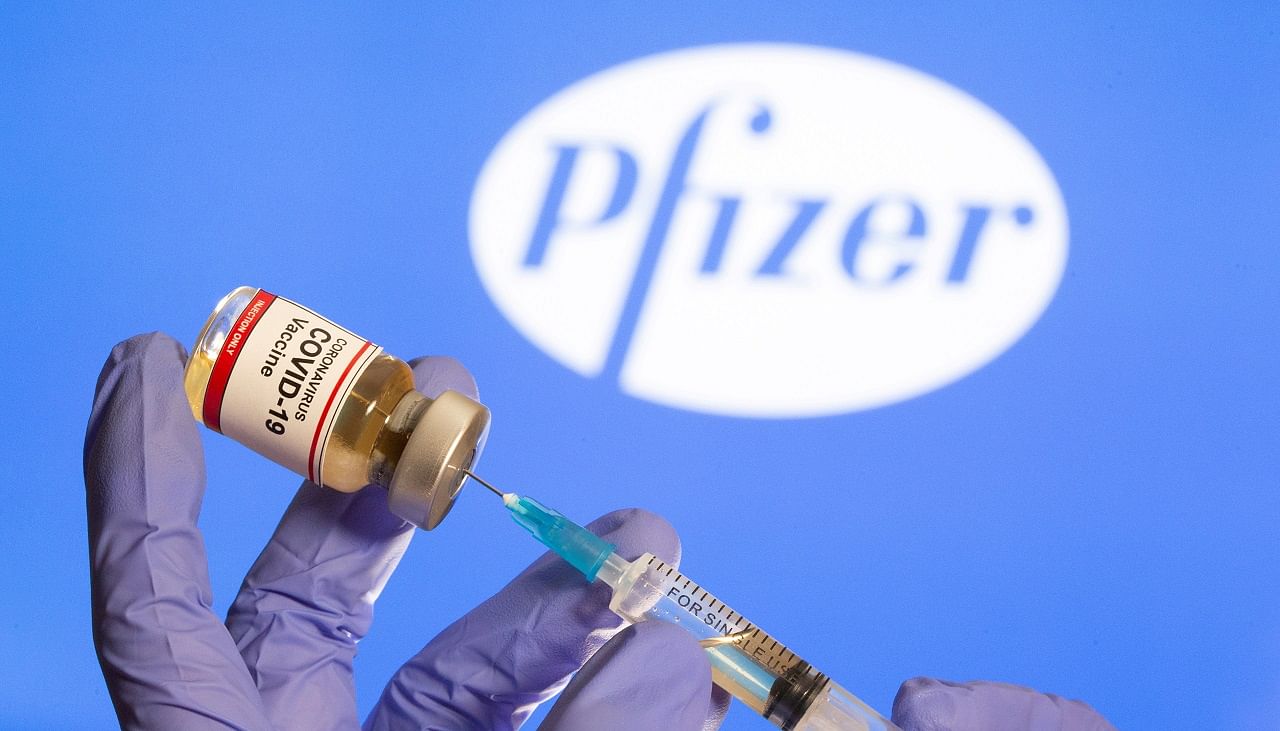 Pfizer logo. Credit: Reuters Photo