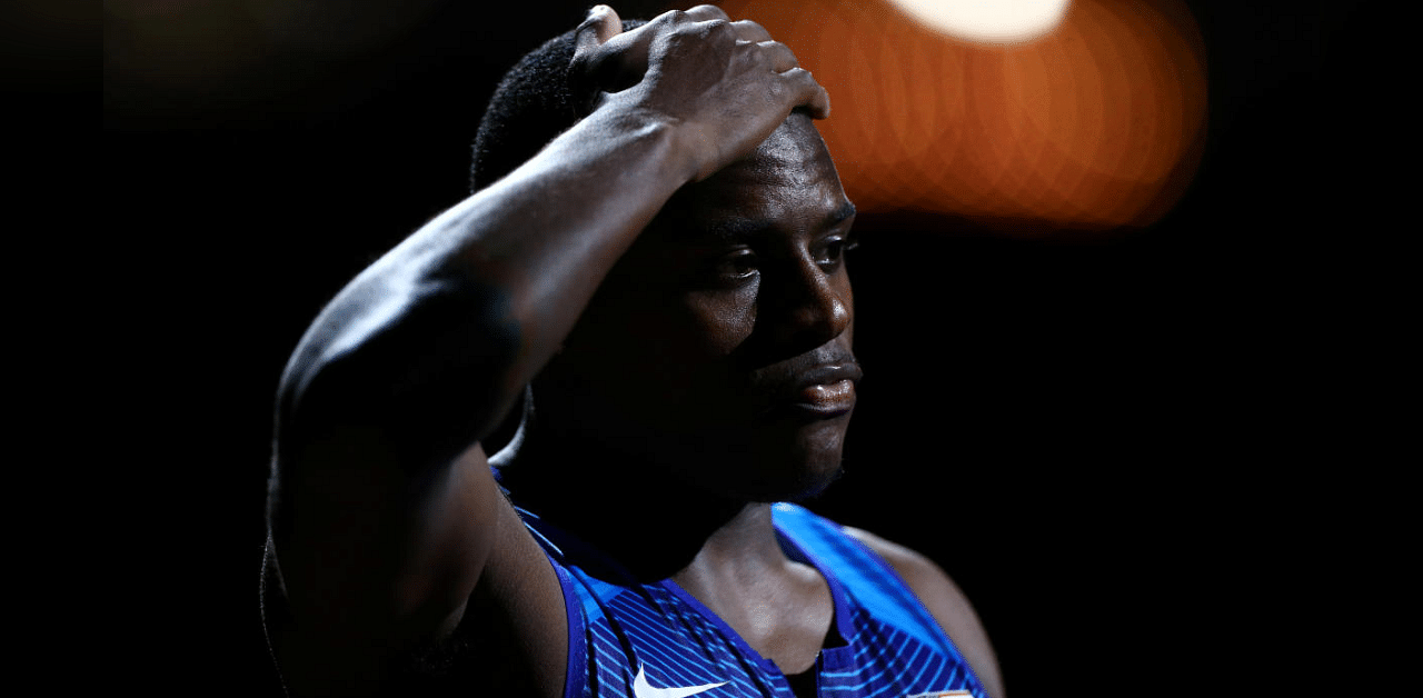 World 100 metres champion Christian Coleman. Credit: Reuters Photo