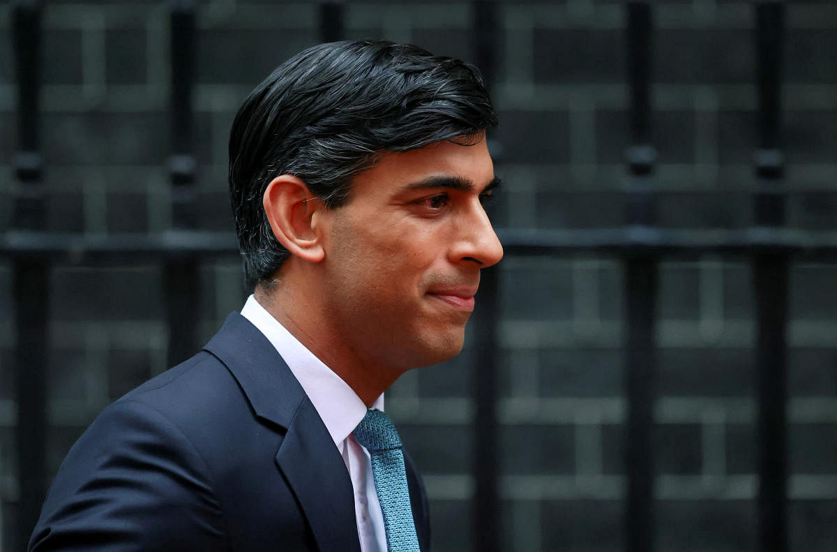 Britain's Chancellor of the Exchequer Rishi Sunak. Credit: Reuters photo