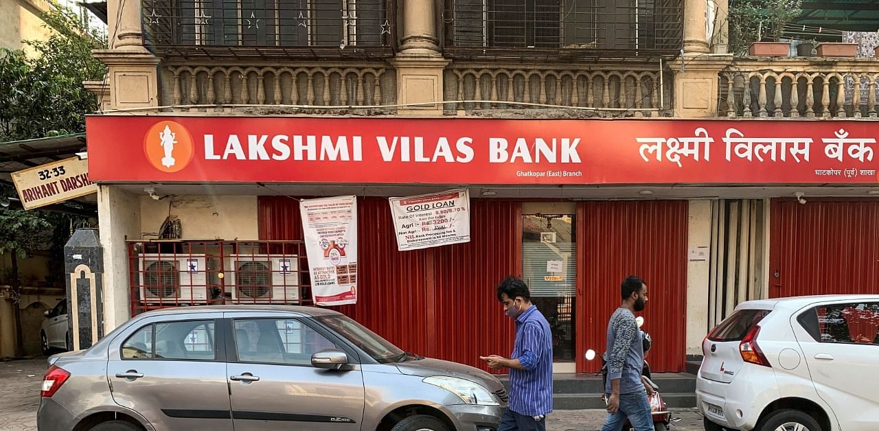 Lakshmi Vilas Bank (LVB) with pre-independence lineage lost its identity after its merger with Singapore's DBS Bank. Credit: Reuters Photo