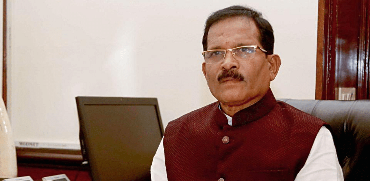 Union Minister of State for Defence Shripad Naik. Credit: PTI Photo