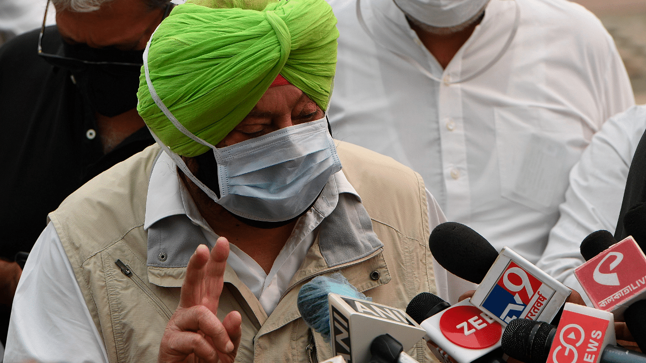 Punjab chief minister Amarinder Singh. Credit: AFP Photo