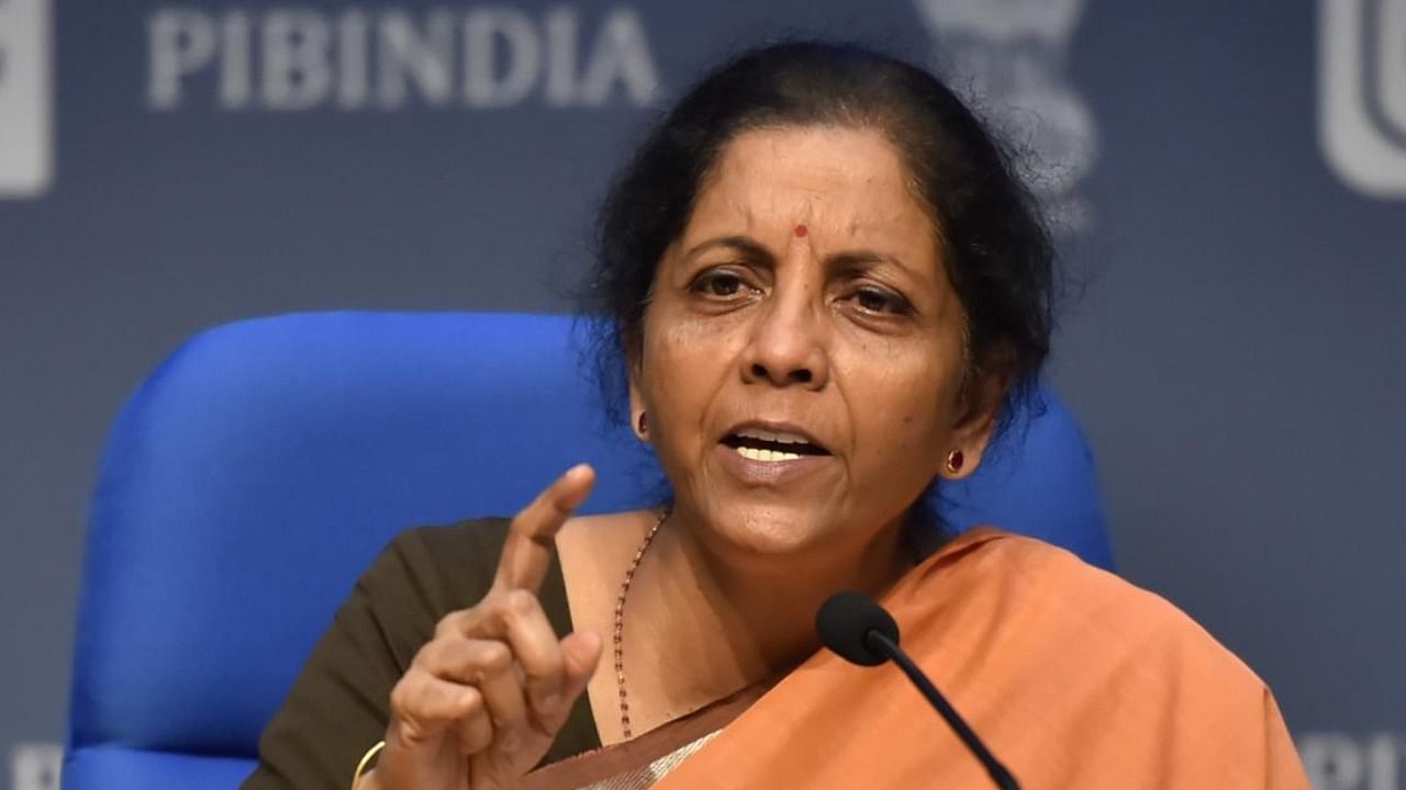 FM Nirmala Sitharaman. Credit: PTI.