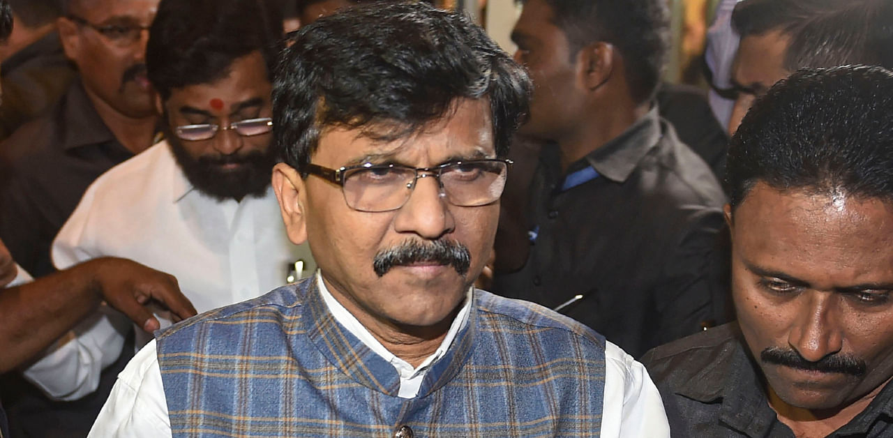 Sanjay Raut reiterated the Sena will not cower down if national investigation agencies are used against its leaders. Credit: PTI File Photo
