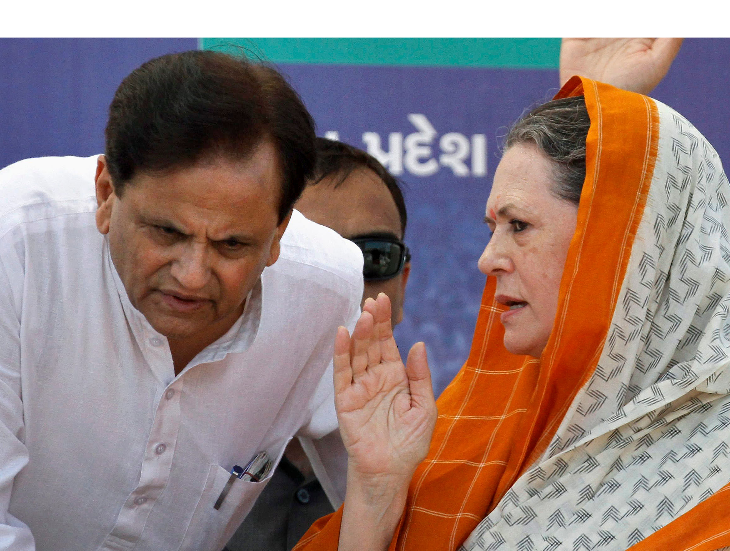 Congress President Sonia Gandhi with her political adviser Ahmed Patel. Credit: PTI File Photo