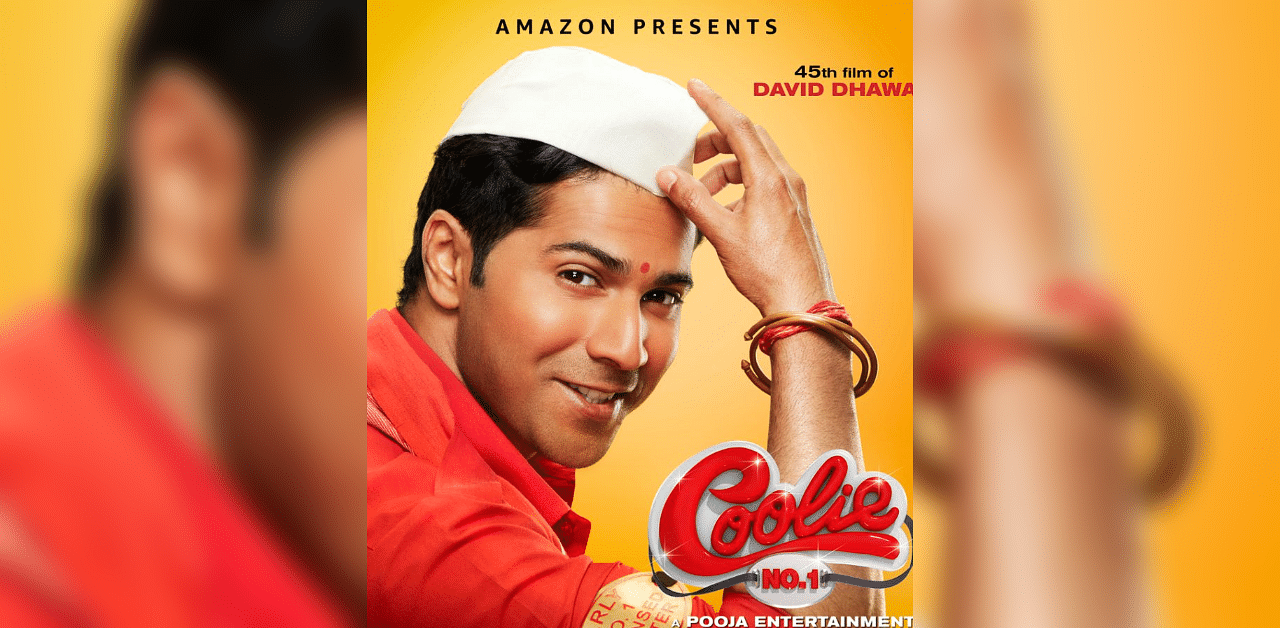 Varun Dhawan in 'Coolie No 1'. Credit: IMDb