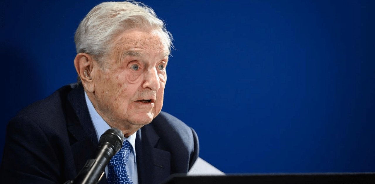 American-Hungarian billionaire and philanthropist George Soros. Credit: AFP Photo