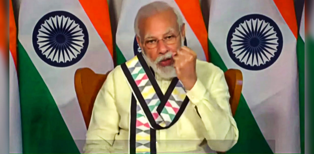 Prime Minister Narendra Modi. Credit: Youtube Screengrab