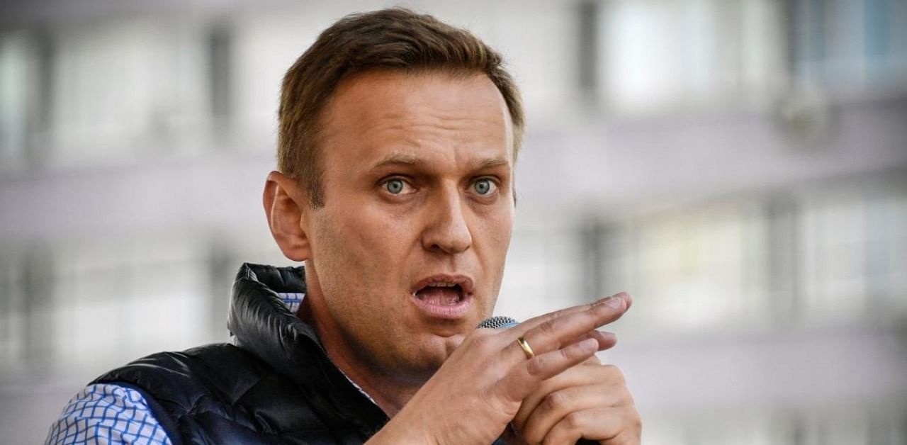 Alexei Navalny. Credit: AFP file photo.