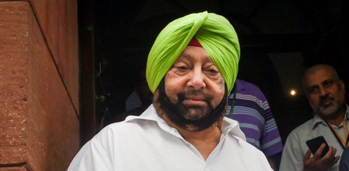 Punjab Chief Minister Amarinder Singh. Credit: PTI Photo 