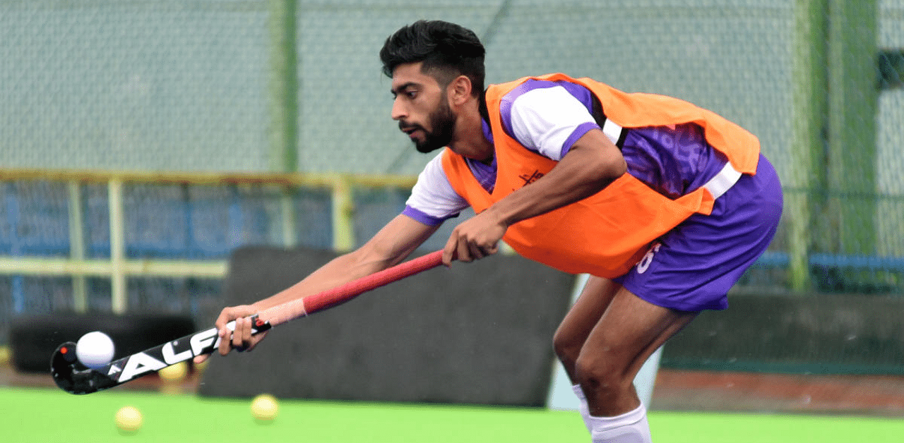 Hockey Indian national team player Shamsher Singh. Credit: DH Photo